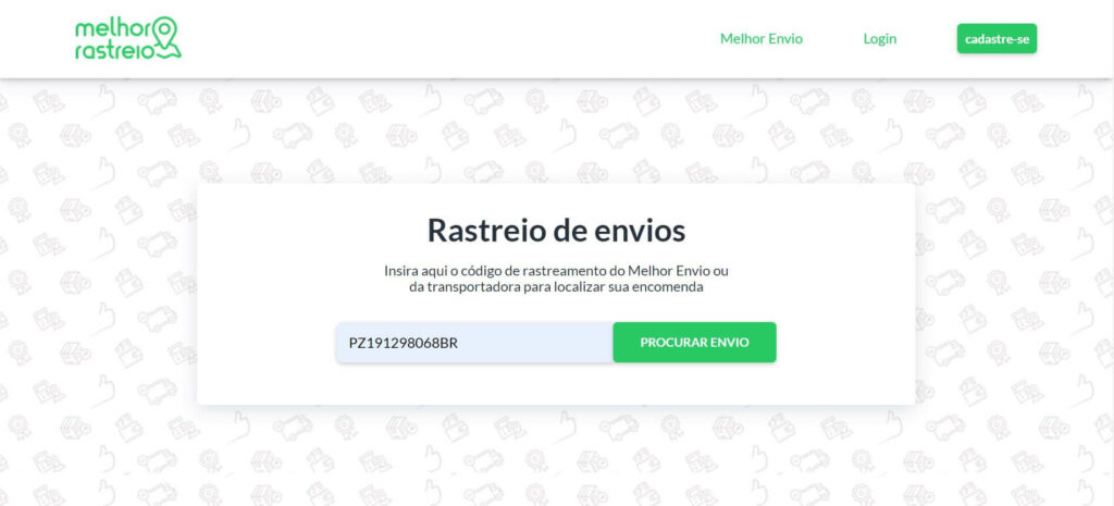 Faça o rastreamento de encomendas com o Melhor Rastreio.