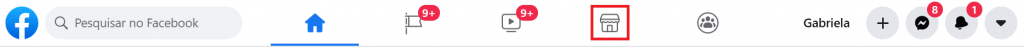 Cabeçalho do facebook