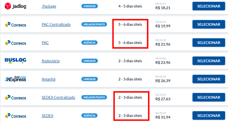 Quais as diferenças entre PAC ou Sedex? | Blog Melhor Envio