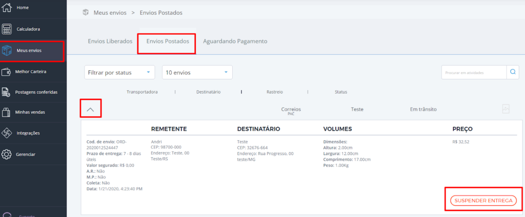 suspender-entrega-Correios