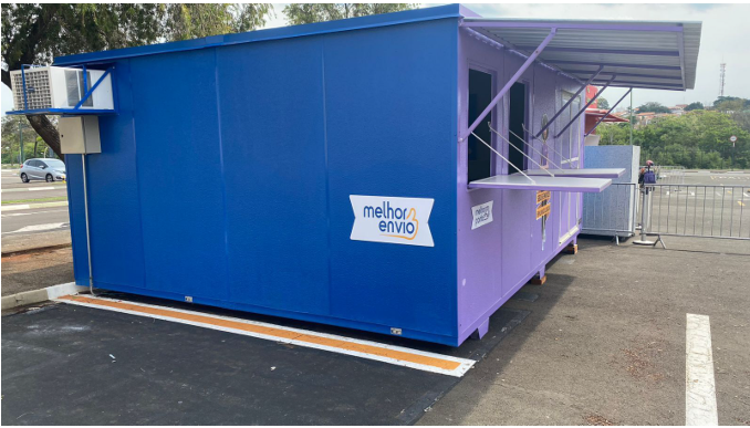 Container do ponto parceiro