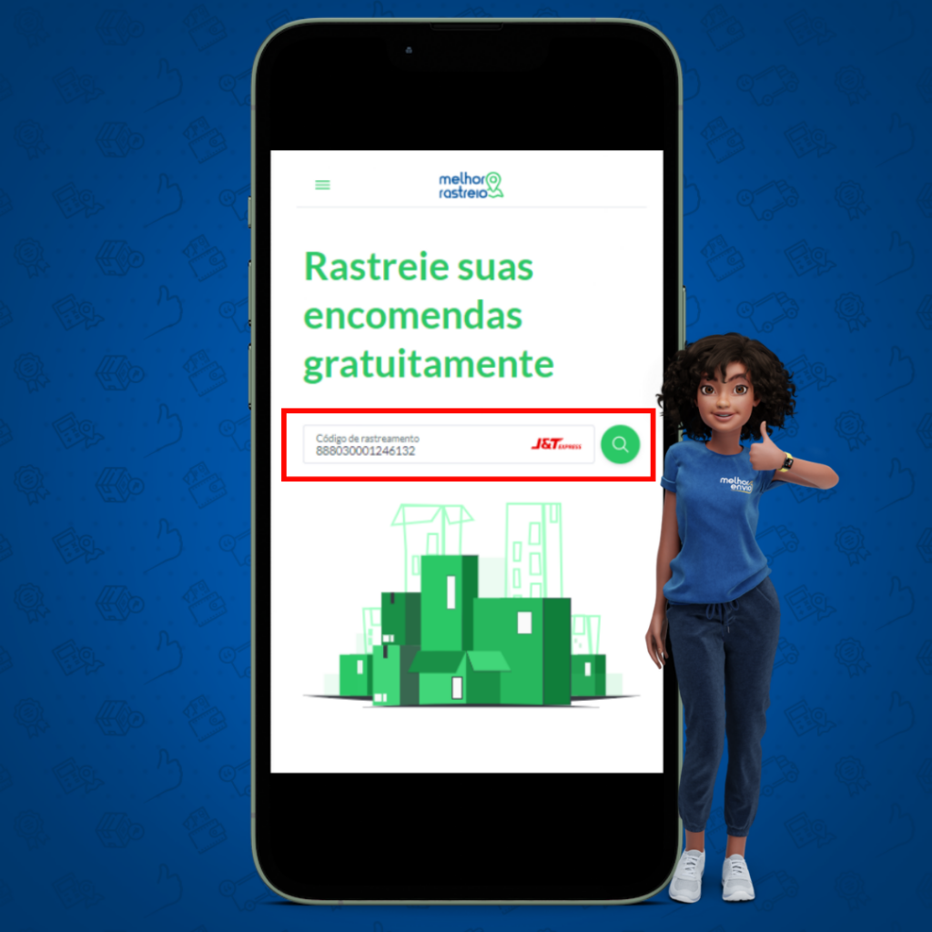 Como rastrear J&T Express
