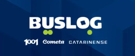 logos Buslog, 1001, cometa e catarinense
