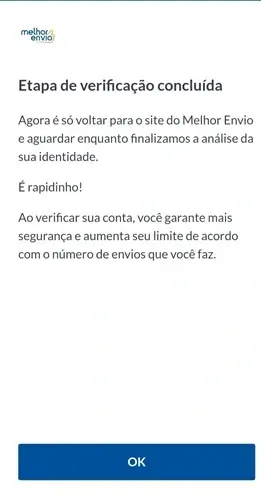Clique em "Ok"