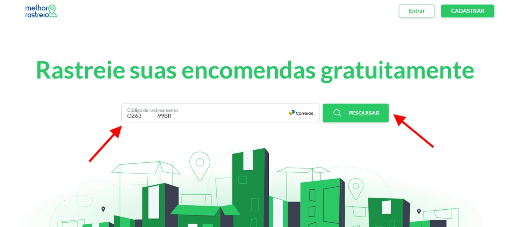 Rastreie suas encomendas gratuitamente com o Melhor Rastreio.