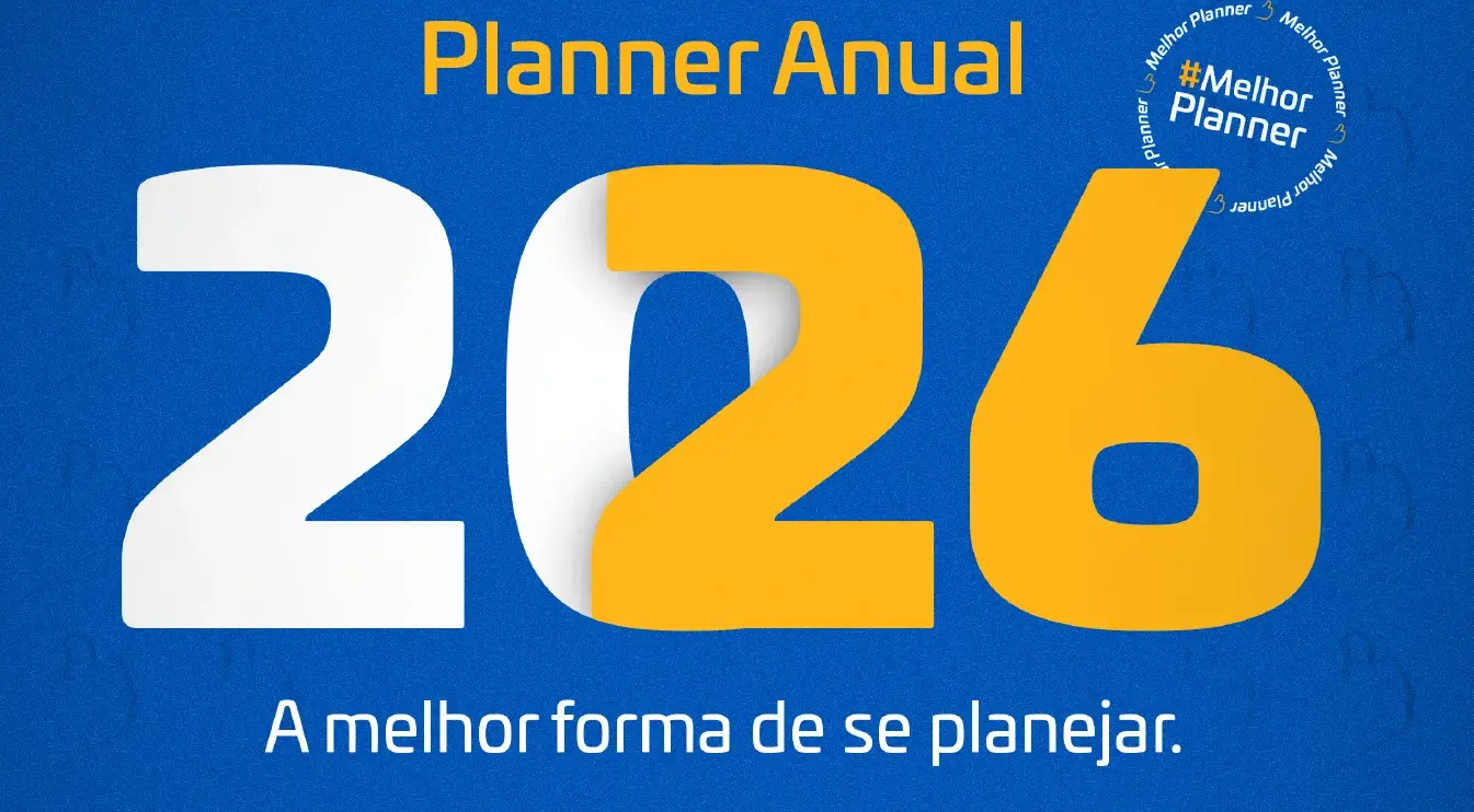capa do artigo Melhor Planner 2026, mostra o ano estilizado