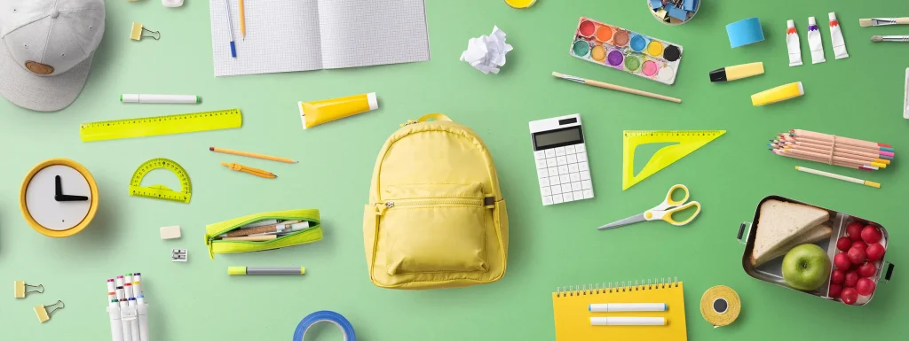 capa do artigo "papelaria online volta às aulas" do blog do Melhor Envio