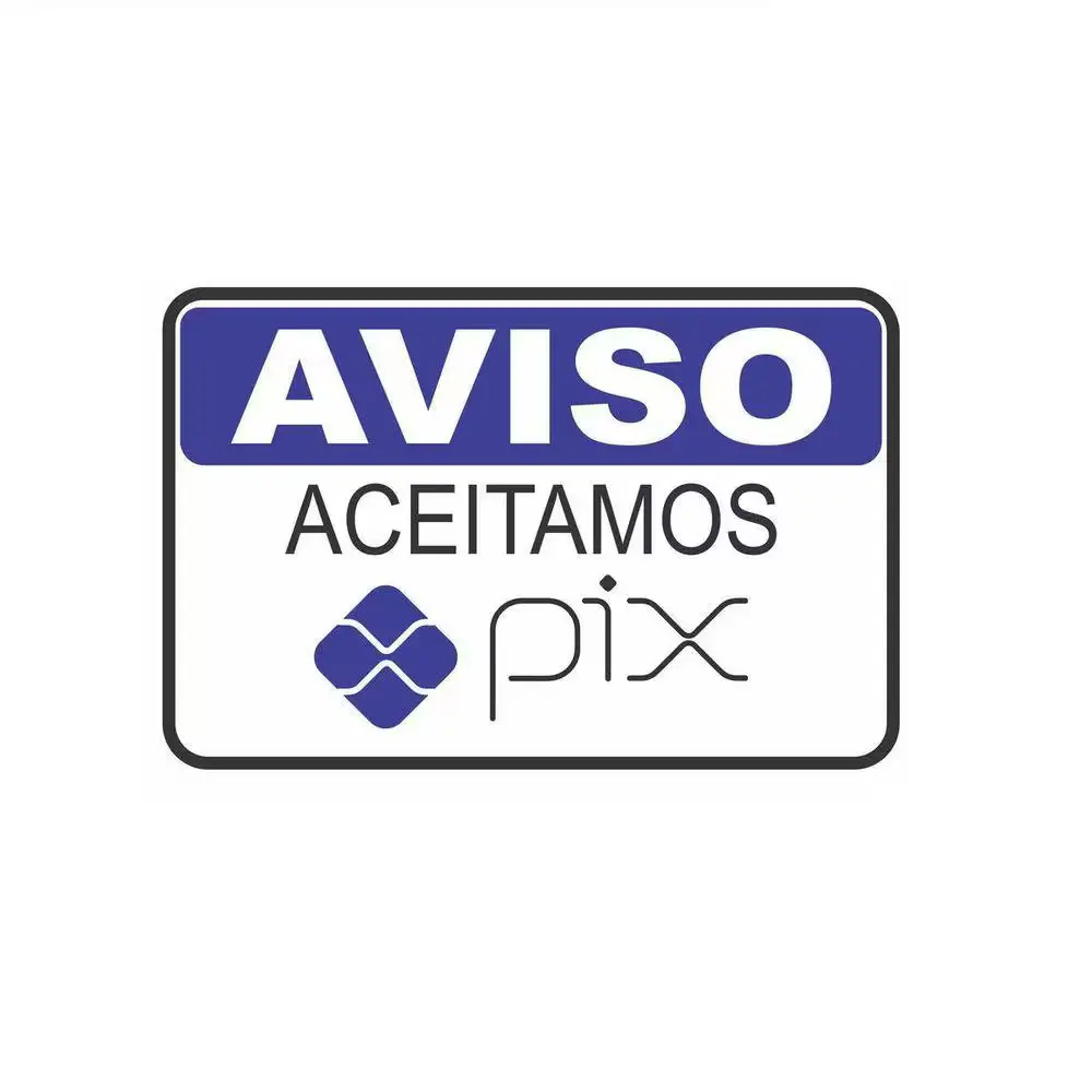 aceitamos pix